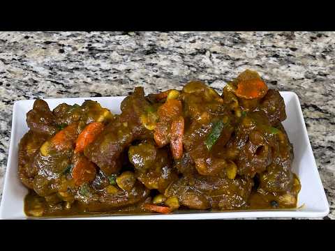 How to make authentic Jamaican curry cow foot
