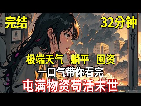 我在35歲被公司裁員，本來想屯滿物資躺平不再出門，沒想到第二天極端天氣末日就來了···#重生 #末世 #末日 #殭屍 #小說