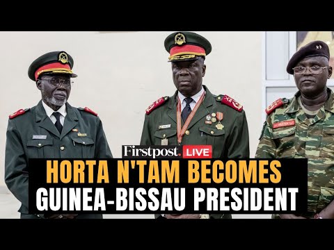 Guinea-Bissau President LIVE: Guinea-Bissau Army General Horta N'Tam Swearing In Ceremony
