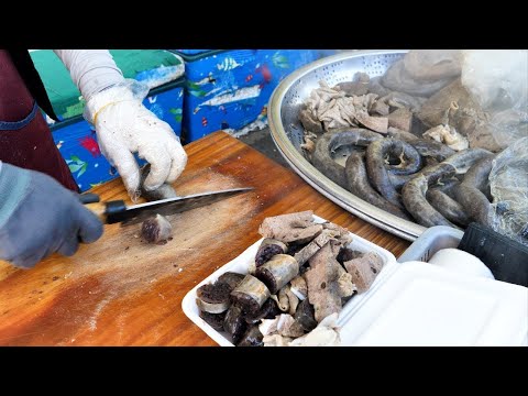 Splendid Sundae Cutting Skill-Korean Street Food