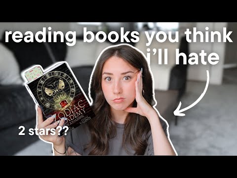 reading books *you* think i'll hate😳📖 finding a new favourite??