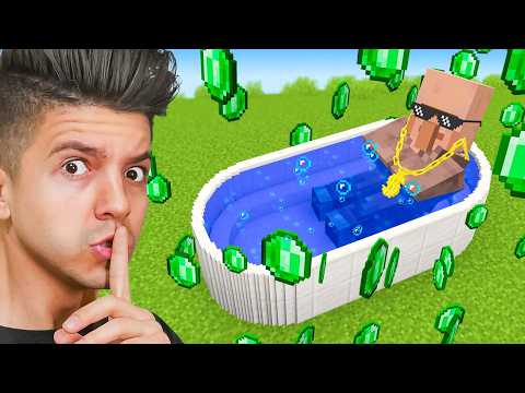 I Found the RICHEST Villager City In Minecraft!