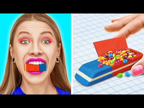 LUSTIGE IDEEN SNACKS INS KLASSENZIMMER ZU SCHMUGGELN! DIY Schulzeug auf 123 GO! TRENDS