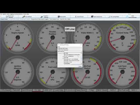 Megasquirt Wideband AFR Calibration Basics