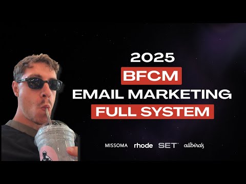 2025 BFCM Email Marketing Blueprint (Full 7 Figure Course)