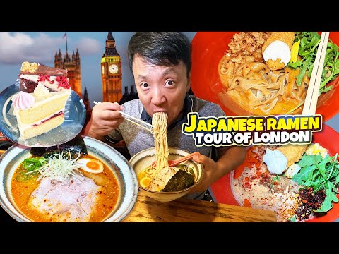 Japanese Ramen Noodle Tour & UNLIMITED Cake Buffet in London