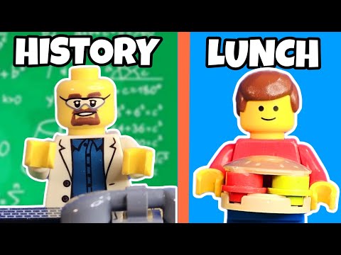 I built EVERY SCHOOL Subject in LEGO...