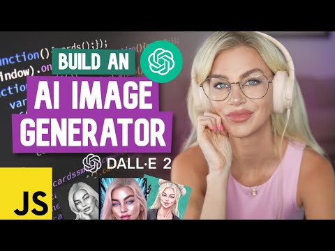 🛑 Build an AI Image Generator in JavaScript! (Super simple!) | OpenAI API DALL-E ChatGPT
