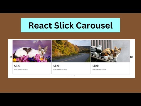 React-Slick. How to use React Slick to Create a Responsive Carousel (2023)