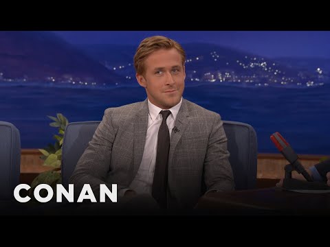 Ryan Gosling Has A Love-Hate Relationship With Disneyland | CONAN on TBS