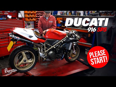 Will it Start after 17 Years? Ducati 916 SPS
