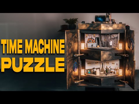 Solving the TIME MACHINE Escape Puzzle!!