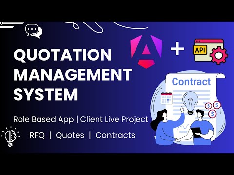 Quotation Management System Angular 19 | Angular Project