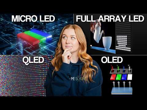 TV Panel Type Buying Guide: OLED vs QLED vs QNED vs Micro LED vs MINI LED & MORE!