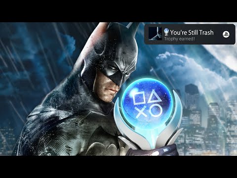 Batman: Arkham Asylum's Platinum Is Perfect