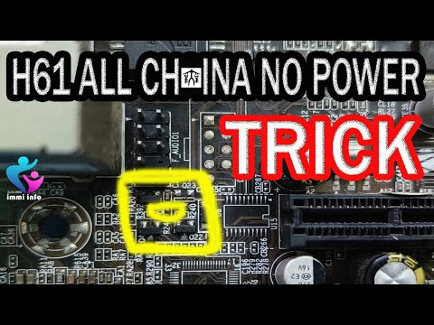 ALL ZEBRONICS H61 NO POWER TRICK