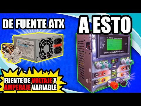 ❗Converting an ATX Power Supply into Adjustable Voltage and Amperage, USB Tester, and Wattmeter