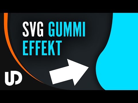 Gummi Effekt Tutorial bei SVG Grafiken mit JavaScript im Web Design! [TUTORIAL]