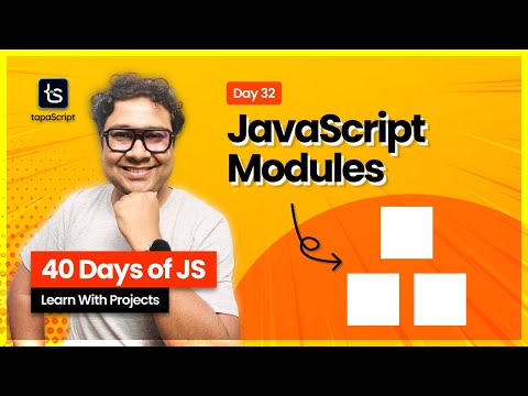 Day 32: Master JavaScript Modules: import, export, and Organize Like a Pro! 🤩