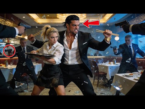 Шесть мужчин напали на Босса Мафии в ресторане — скрытый навык бедной официантки изменил абсолютно в