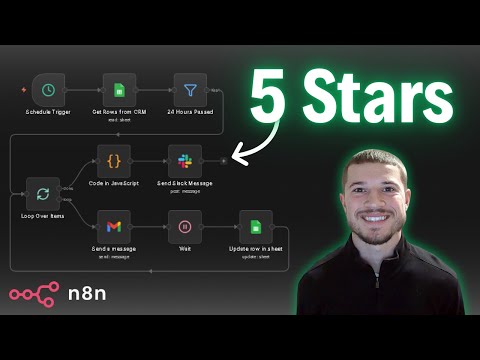 I Built an Automated Review System for Trade Businesses (Full n8n Tutorial)