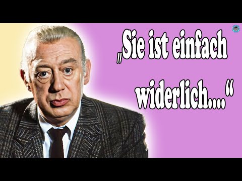 Horst Tappert verriet vor seinem Tod 5 meistgehasste Derrick-Stars.😢