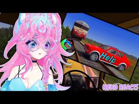 ━☆NEKO REACTS━☆ THIS TOOK A TURN . . | REACTING TO Getting Killed EVEN MORE in My Summer Car