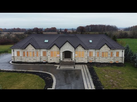**Built in 2024 ABANDONED in 2025** MILLIONAIRES brand new luxury mansion set for demolition 