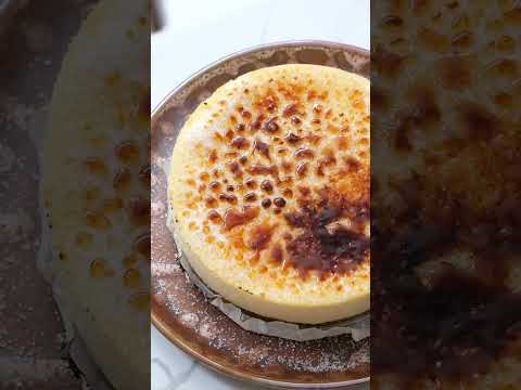 Crème Brûlée Cheesecake Recipe💖 | Eat and Shine ☀️
