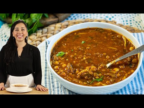 The BEST Moroccan Soup: Harira