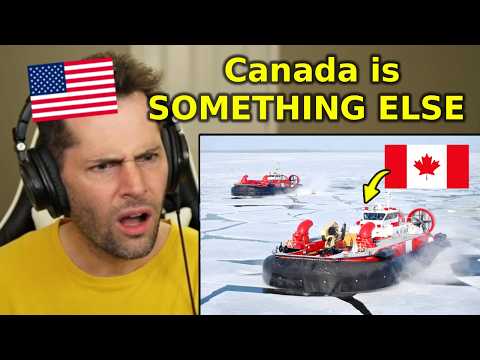American Reacts to Canadian Coast Guard Deploying Wabanaki-Class Hovercraft