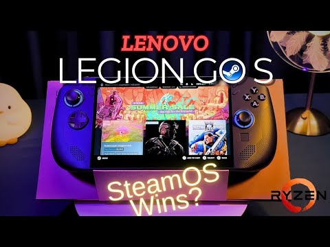 Legion Go S SteamOS Unboxing & Review – FPS Benchmarking | The Best New Handheld?