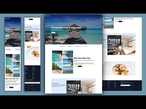 Build a Responsive React JS Website with Tailwind CSS