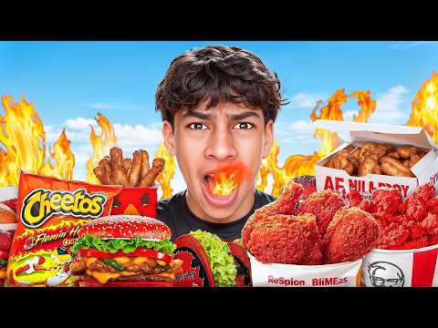 WORLD'S SPICIEST FOODS Challenge! | The Royalty Family