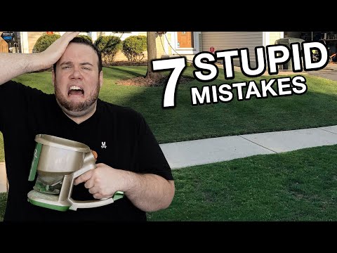 DON’T make these 7 STUPID Mistakes when OVERSEEDING your LAWN