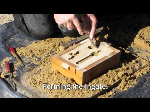 Metal Casting at Home Part 26 How to make Greensand