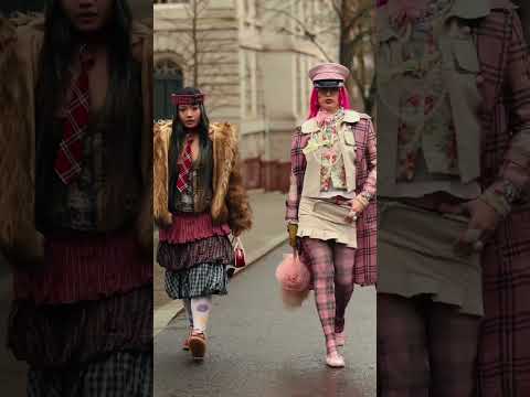 Come rain or shine, the streets of #LFW never miss