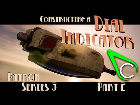 Patron Series 3: Constructing a #ArtDeco Dial Indicator Part 2 (Making The Indicator Shaft Assembly)