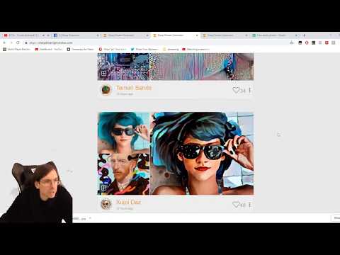 Deep Dream Generator Session 190119