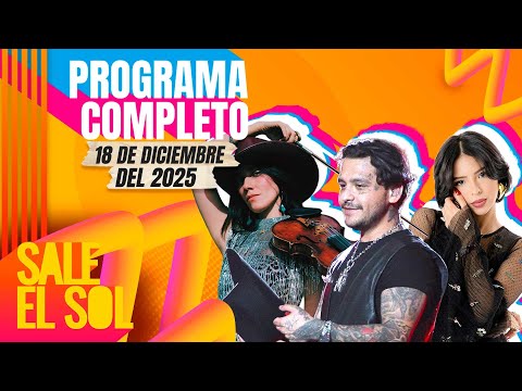 ¡Ángela Aguilar NUNCA atacó a la violinista de Nodal! | Programa Completo Sale el Sol 18/12/2025