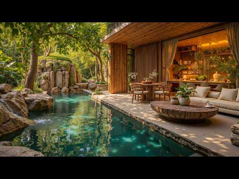 Serene Lakeside Jazz beneath Gentle Morning Light | Soft Momentum to Welcome a Clear New Day