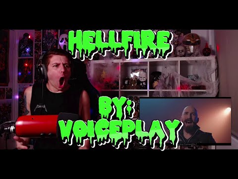 ABSOLUTE A-GAME!!!!!!!!!!!!!! Blind reaction to Voiceplay - HELLFIRE