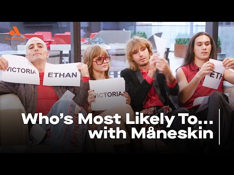 Who's Most Likely to... with Måneskin