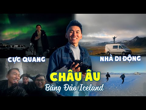 ICELAND #1 AURORA Hunting during Solar Storm | Khoai du lịch Châu Âu, cực quang ngày bão mặt trời