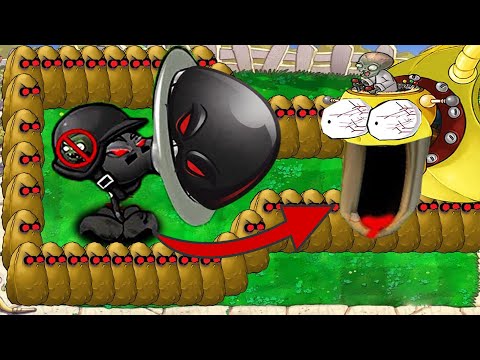 1 Doom Gatling Pea X Doom Tall Nut Attack 2 Doom Dr.Zomboss Giga - Plants vs Zombies Hack
