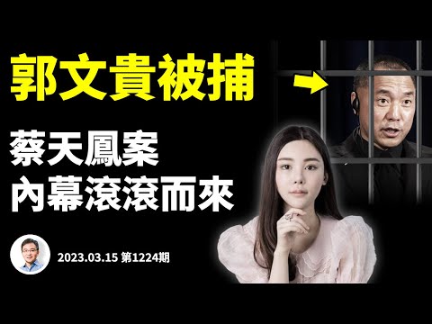 郭文貴被捕，控罪頂格可判215年！蔡天鳳案「涉黑」內幕如滔滔江水，未來中國如何防止黑道崛起？（文昭談古論今20230315第2024期）