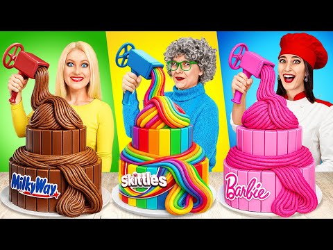 👵 Ich vs. Oma KOCHDUELL! 😂 Lustige Küchen-Hacks & Essens-Pannen