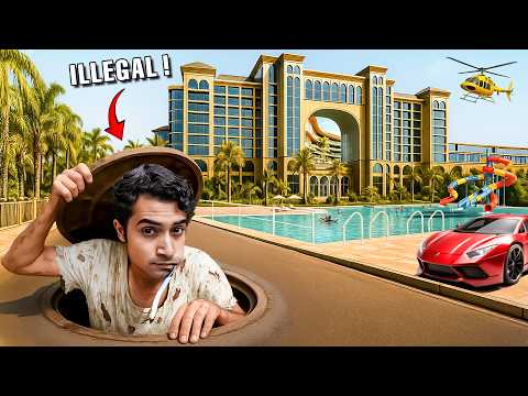 I Secretly Lived In A 5 Star Hotel For FREE!