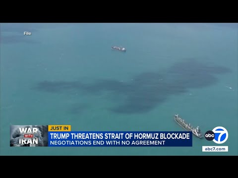 Trump threatens Strait of Hormuz blockade