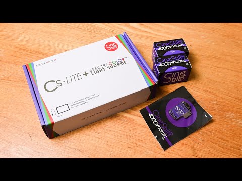 Cinestill CS-LITE+ - Better scans with a better light source